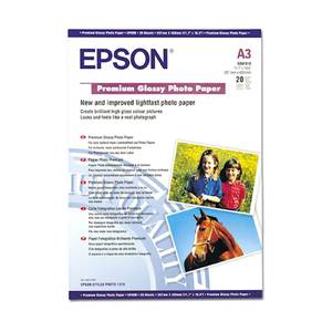 PAPIR EPSON A3, 20L PREMIUM GLOSSY, 255g/m2
