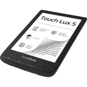 Elektronski bralnik PocketBook Touch Lux 5, črn