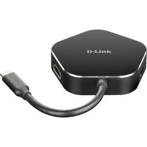 D-link 4-v-1 razdelilnik USB-C HDMI in napajanje