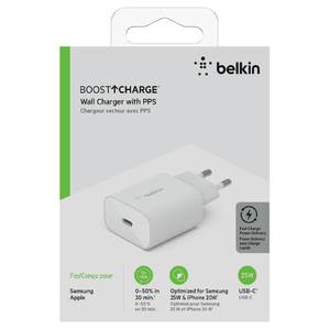 BELKIN 220v USB-C POLNILEC 25W